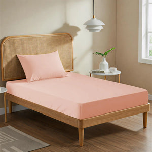 Pink Fitted Sheet Magna Collection