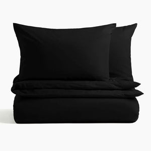 Black Duvet Cover Set Magna Collection