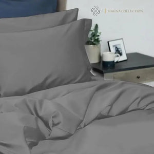 Grey Duvet Cover Set Magna Collection