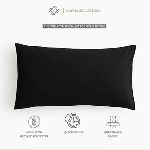 Black Duvet Cover Set Magna Collection