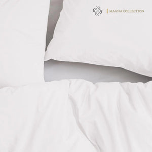 White Duvet Cover Set Magna Collection