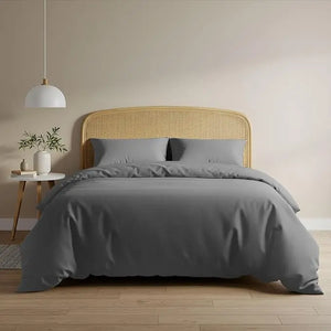 Grey Duvet Cover Set Magna Collection