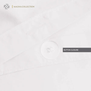 White Duvet Cover Set Magna Collection