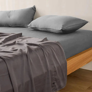 Grey Fitted Sheet Magna Collection