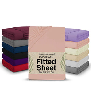 Pink Fitted Sheet Magna Collection