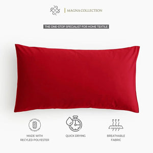 Red Duvet Cover Set Magna Collection