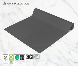 Charcoal Table Runner Magna Collection