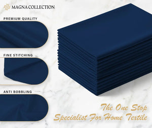Navy Cotton Cloth Napkins Magna Collection