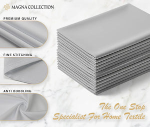 Grey Cotton Cloth Napkins Magna Collection