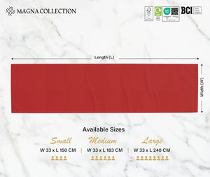 Red Table Runner Magna Collection