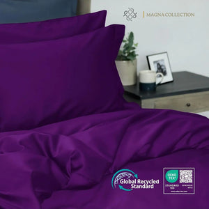 Purple Duvet Cover Set Magna Collection