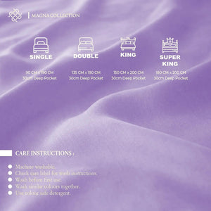 Lavender Fitted Sheet Magna Collection