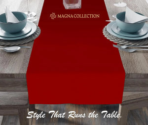 Red Table Runner Magna Collection
