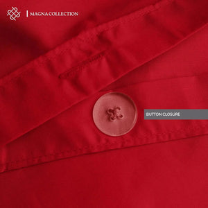 Red Duvet Cover Set Magna Collection