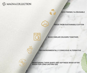 White Cotton Cloth Napkins Magna Collection