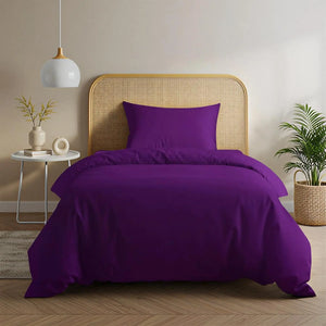 Purple Duvet Cover Set Magna Collection