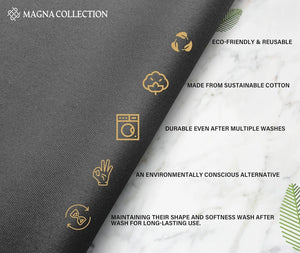 Charcoal Table Runner Magna Collection