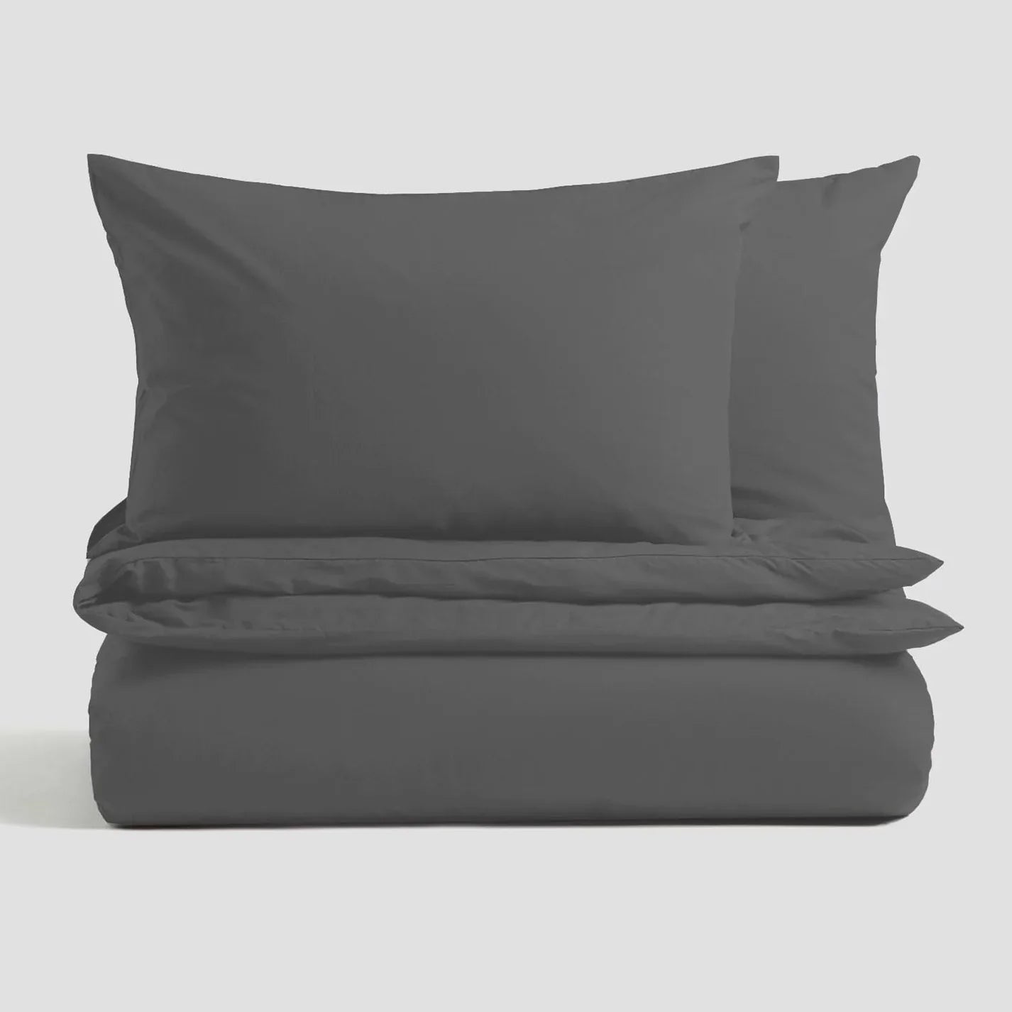 Charcoal Grey Duvet Cover Set