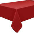 Red Rectangular Table Cloth