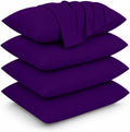 Purple Pillow Cases 4 Pack
