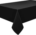 Black Rectangular Table Cloth