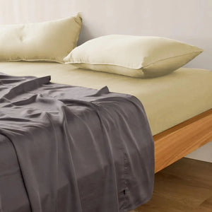 Beige Fitted Sheet Magna Collection