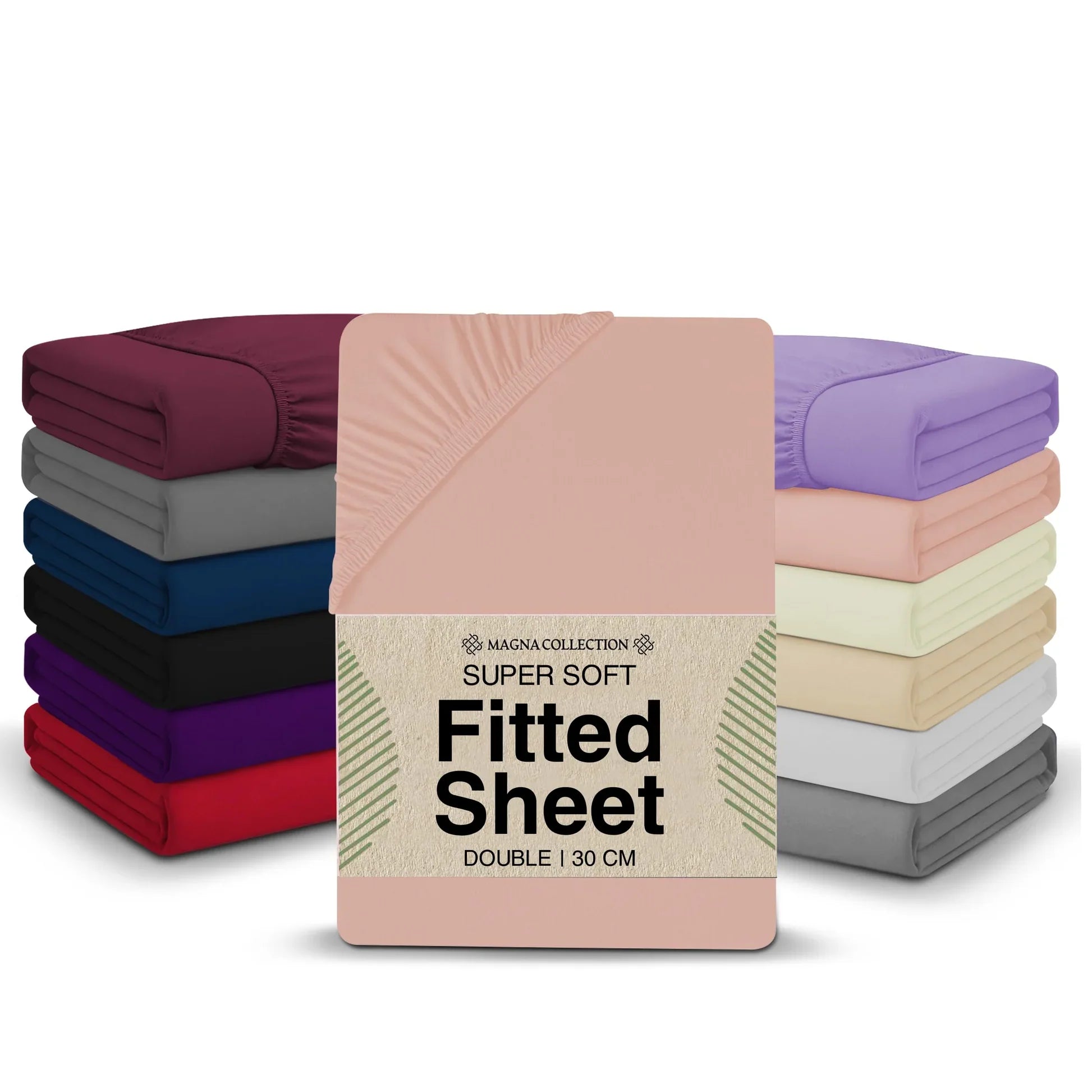 Pink Fitted Sheet