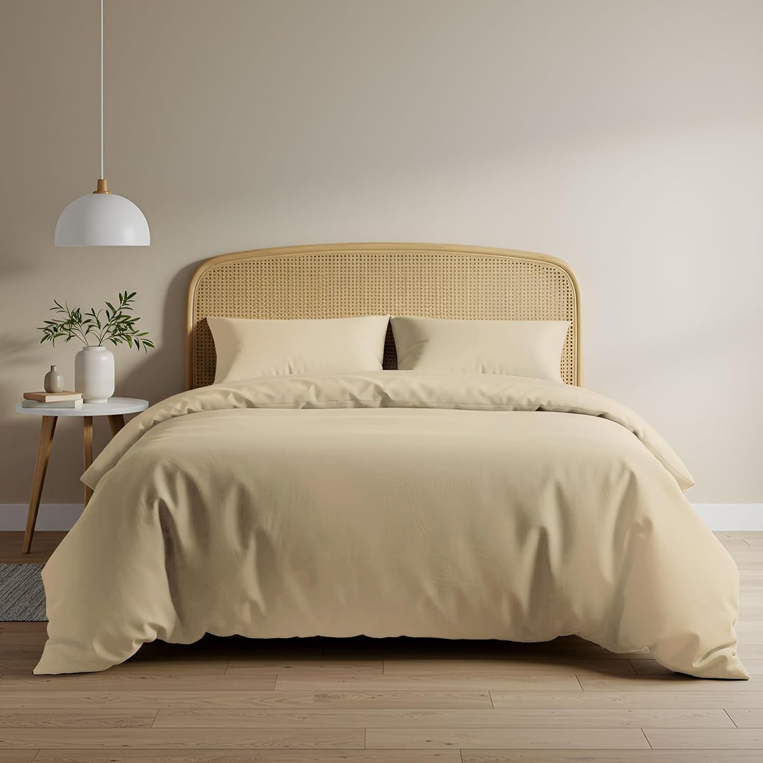 Beige Duvet Cover Set