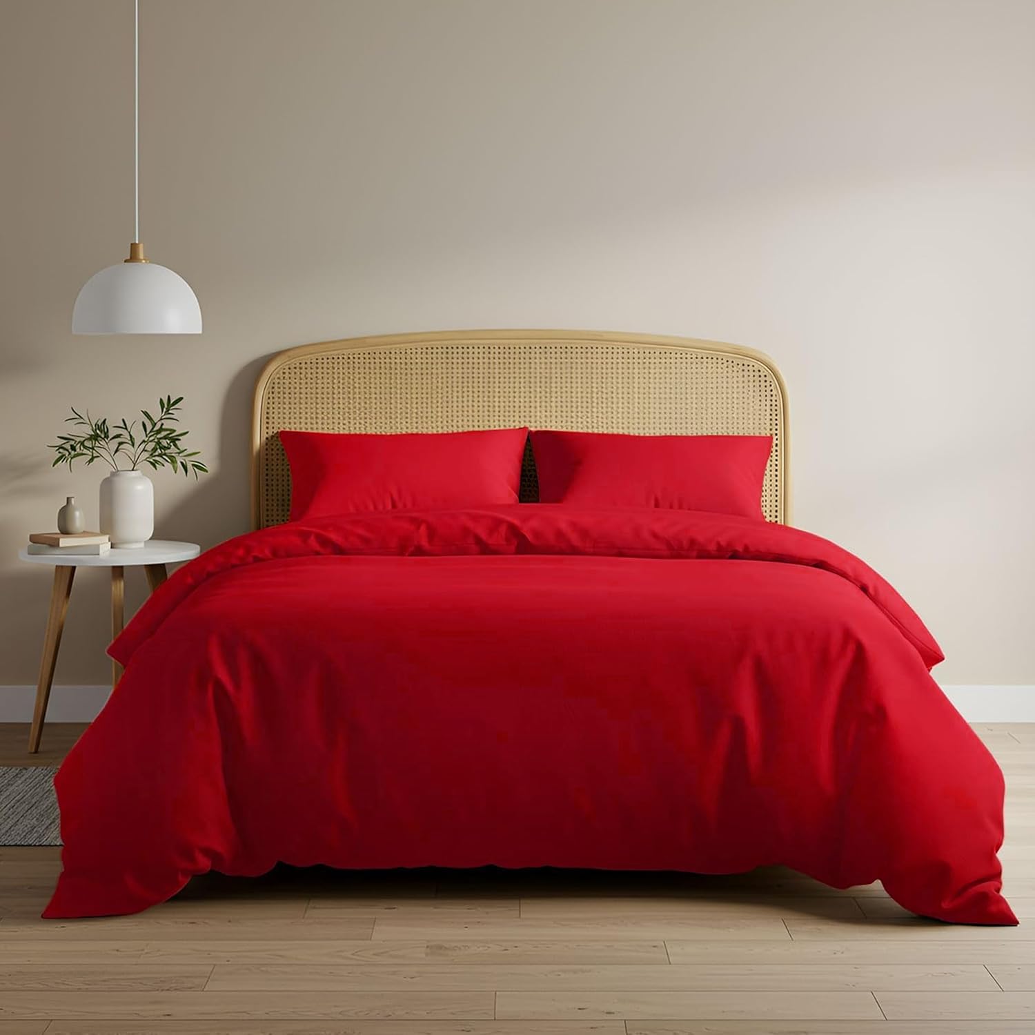 Red Duvet Cover Set
