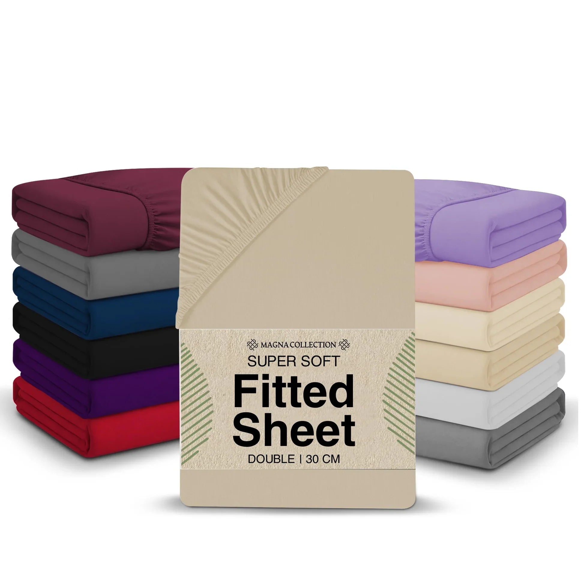 Beige Fitted Sheet