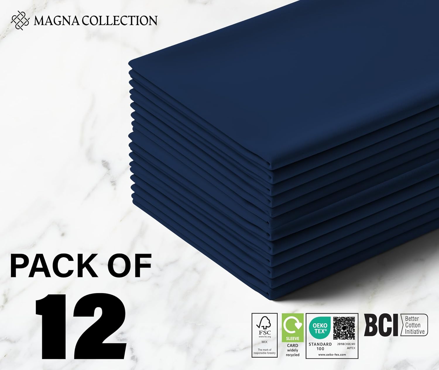 Navy Cotton Cloth Napkins