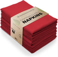 Red Cotton Cloth Napkins