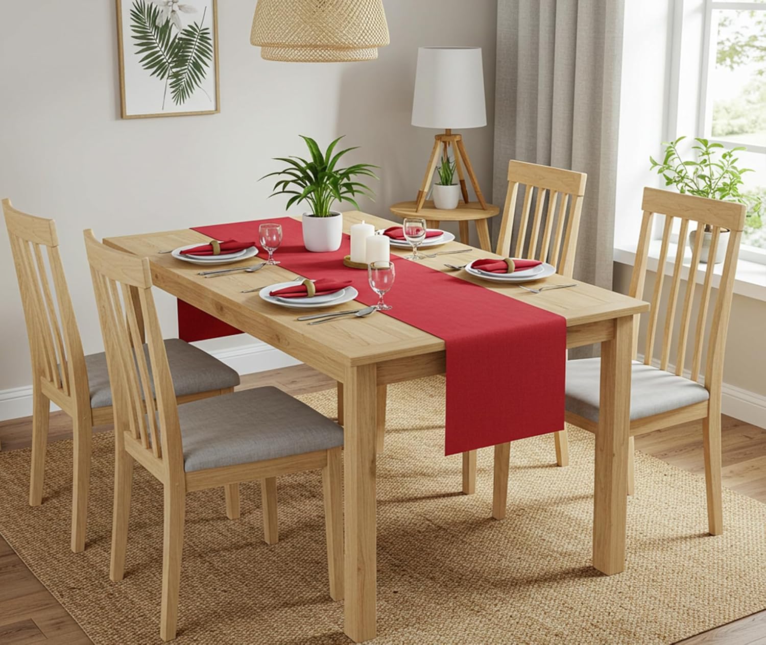 Red Table Runner